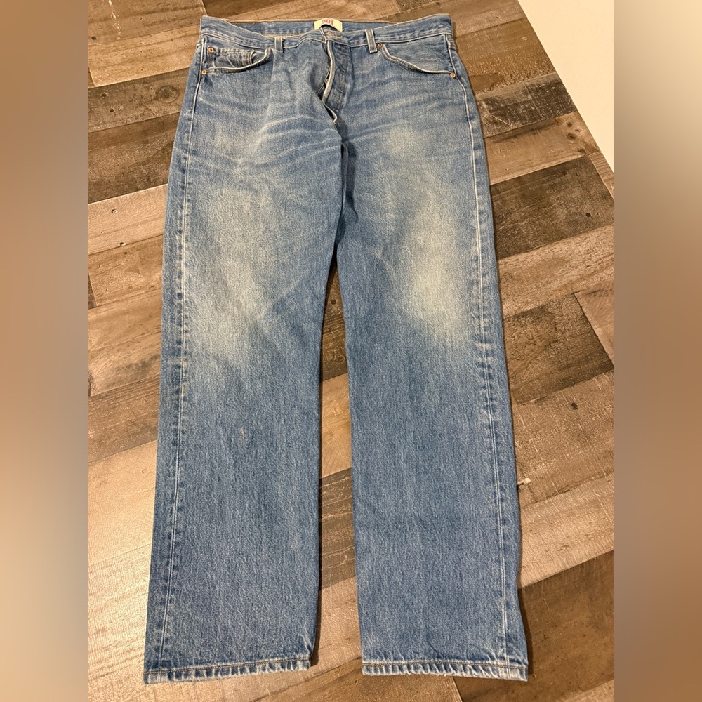 Levi’s 501 Original Straight Leg‎ Button Fly Jeans W40 L36 Medium Wash